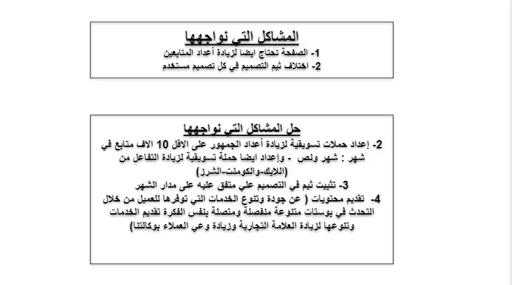 انشاء خطة تسويقية بأحترافية وبكفاءة عالية
