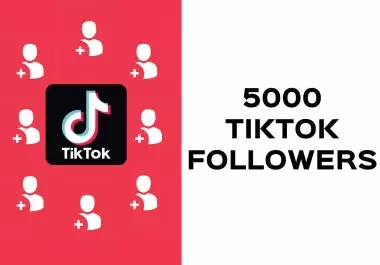 زيادة 5000 متابع Tik Tok مقابل 15 دولار فقط