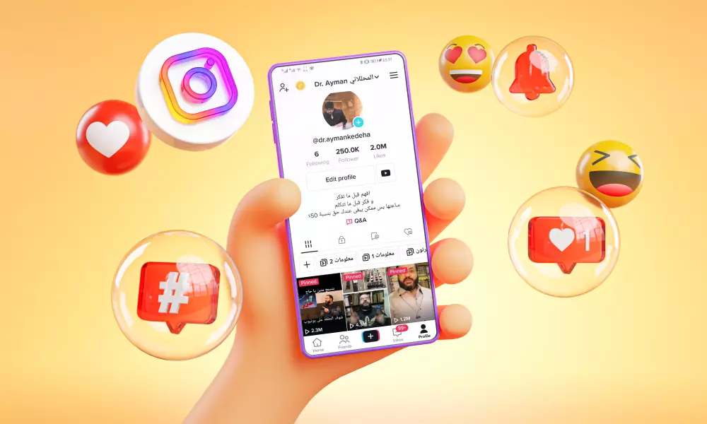 إعداد إعلان لمنتجك و نشره على صفحتي في تيك توك مضمون الوصول