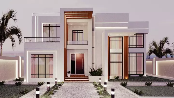 تصميم فراغ داخلي أو خارجي  مقابل 5$ بكل متر مربع