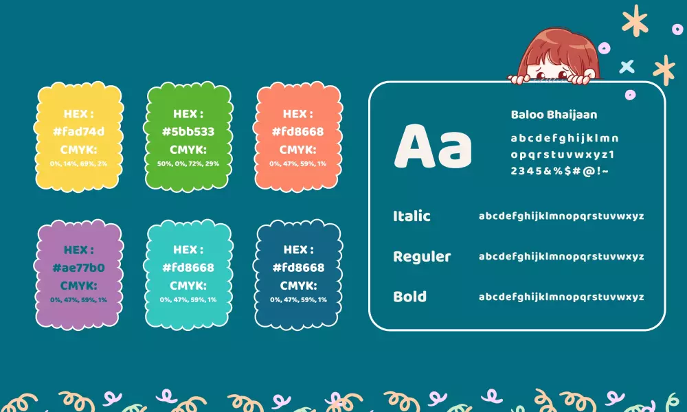 تصميم هويه بصريه متكامله