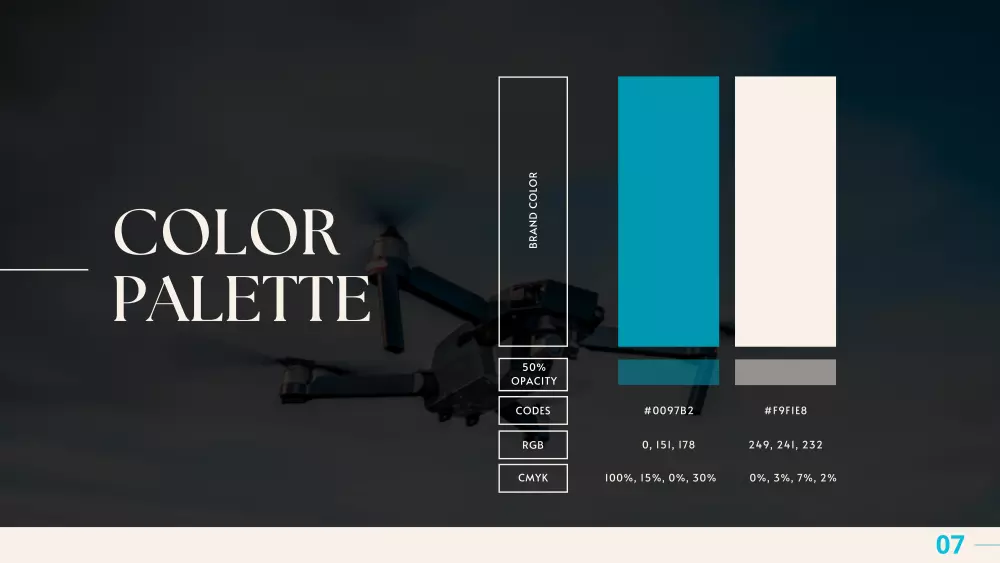 تصميم هويه بصريه متكامله