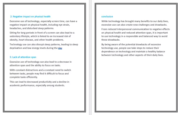 كتابه مقالات باللغه العربيه والإنجليزية Word و PowerPoint