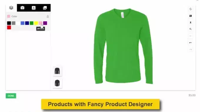 تركيب إضافة تصميم المنتجات على موقع ووردبريس  مقابل 75$