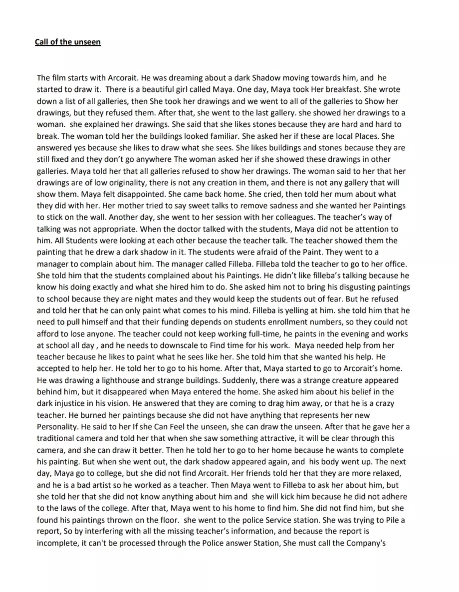 كتابة سكربت للأفلام العربية والأجنبية