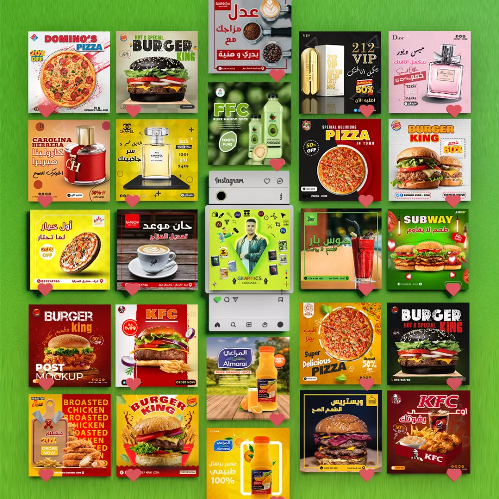 تصميم تصاميم سوشيال ميديا احترافية تنجح مشروعك