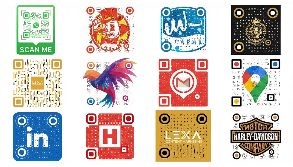 تصميم QR Code احترافي بهوية مخصصة