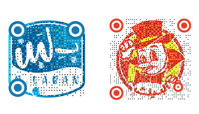 تصميم QR Code احترافي بهوية مخصصة