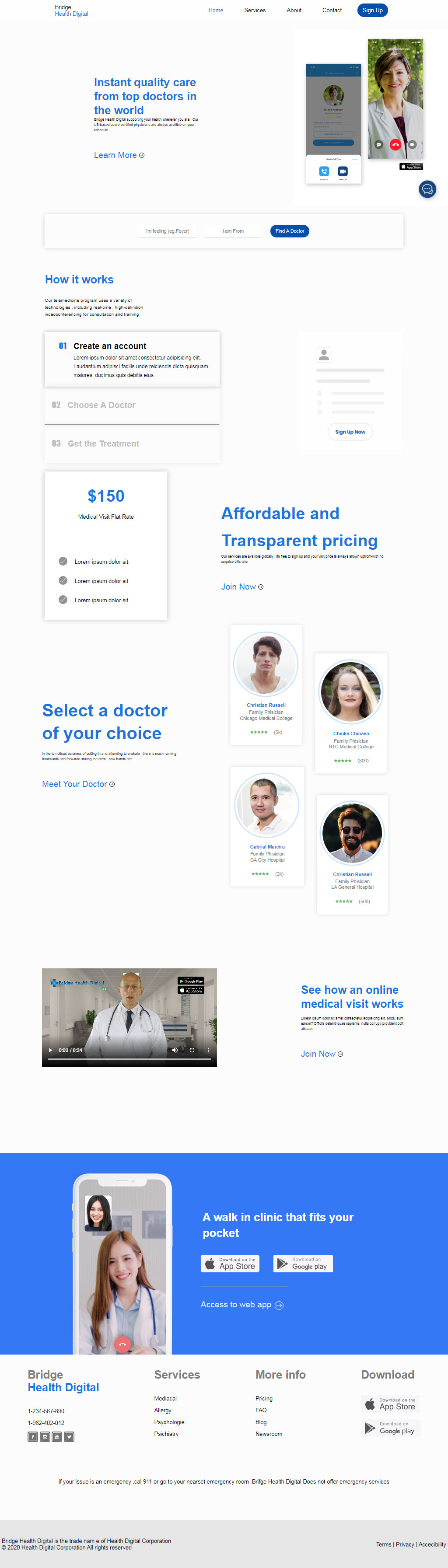 ساقوم بتصميم و برمجة صفحة هبوط احترافية مقابل 10 دولار