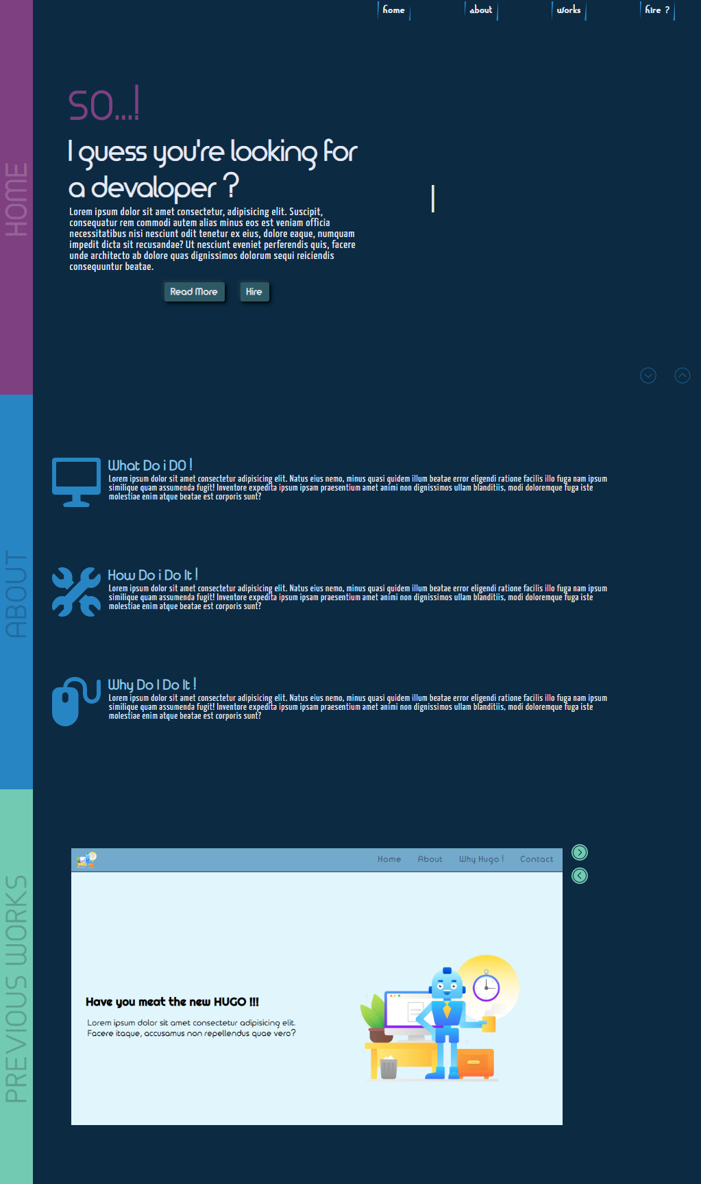 ساقوم بتصميم و برمجة صفحة هبوط احترافية مقابل 10 دولار