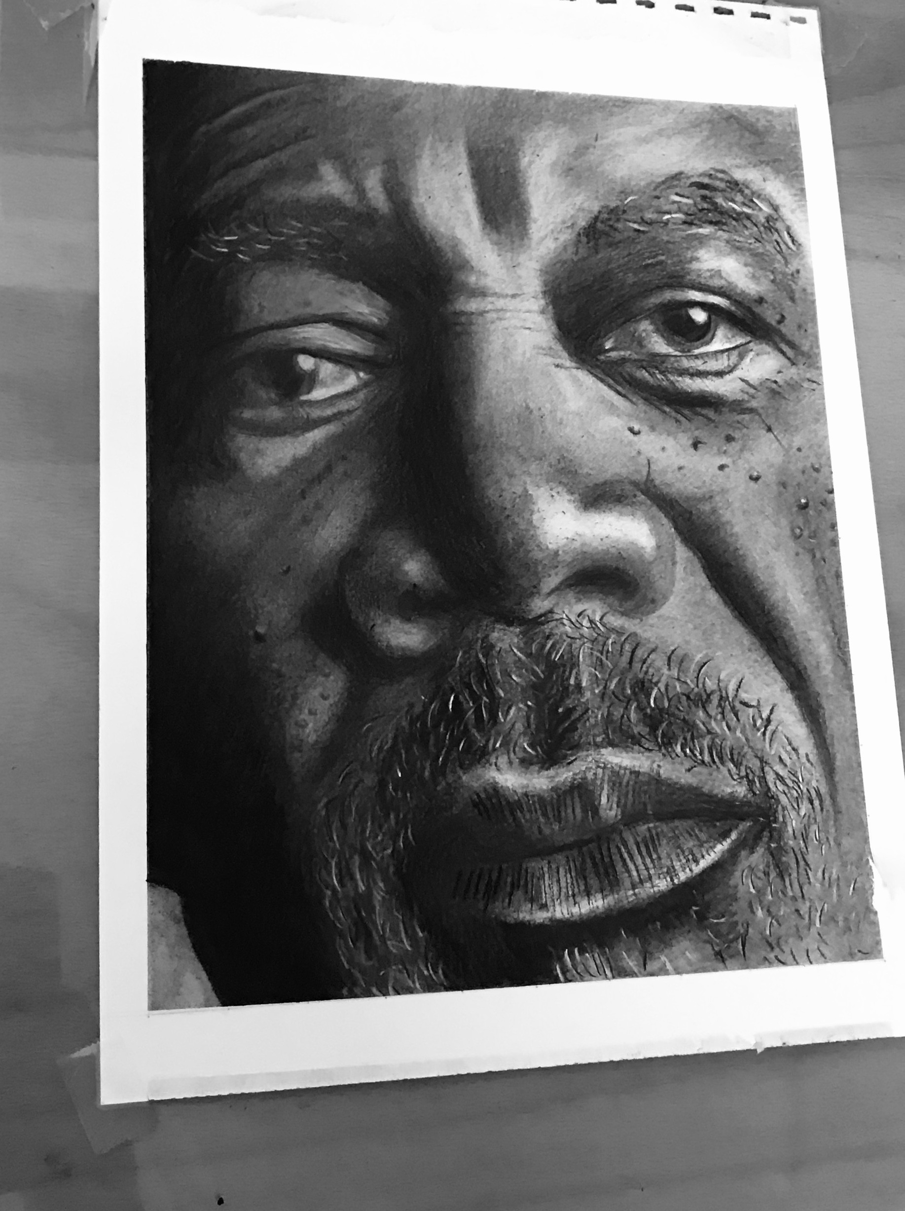 رسم بورتريه فحم/رصاص ب 5 دولار .