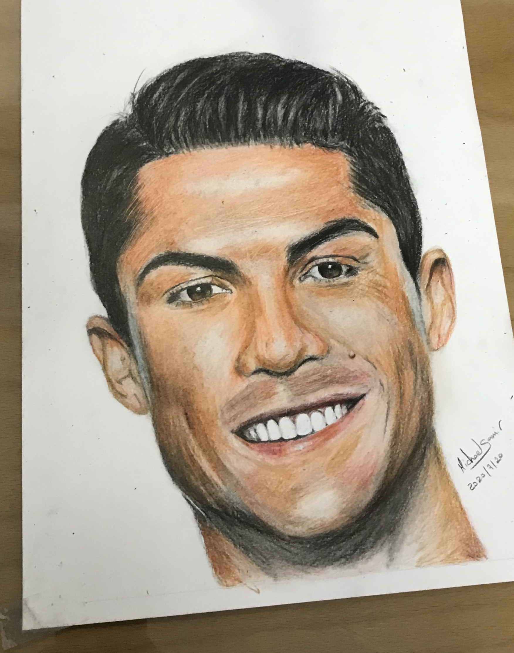 رسم بورتريه فحم/رصاص ب 5 دولار .