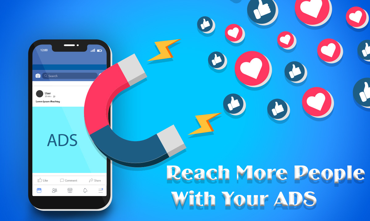 تصميم اعلان لوسا]ل التواصل الإجتماعي