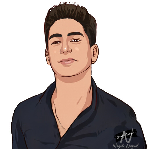 رسم صوره كرتون لوجهك فقط ب 5$