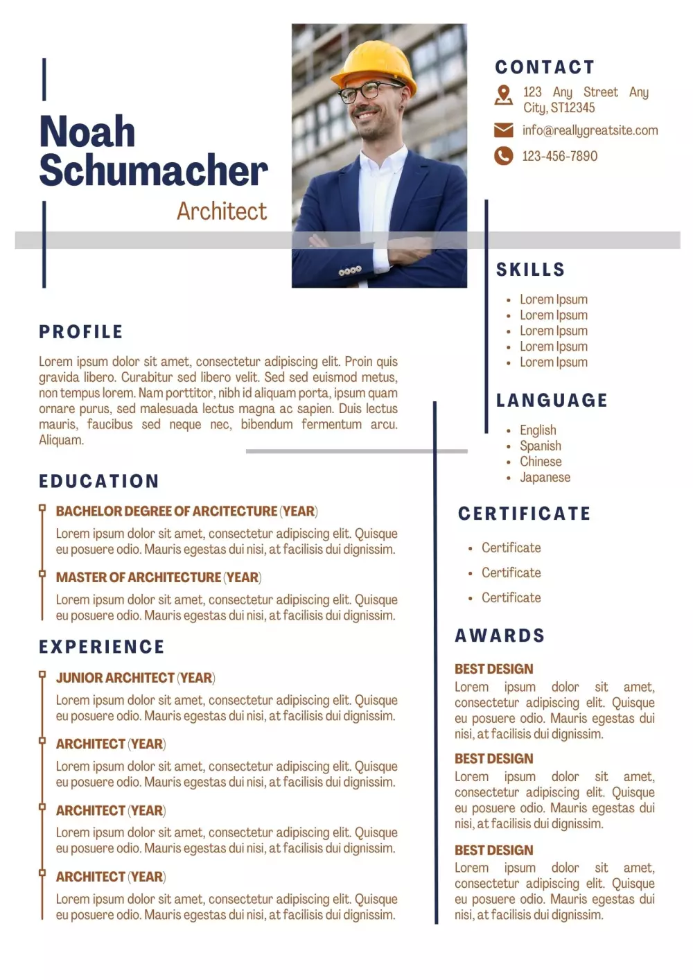 كتابة السيرة الذاتية باللغة العربية والانجليزية بطريقة احترافية