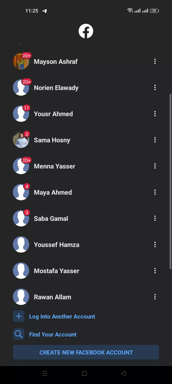 اكونتات فيس بوك مقابل 10 دولار