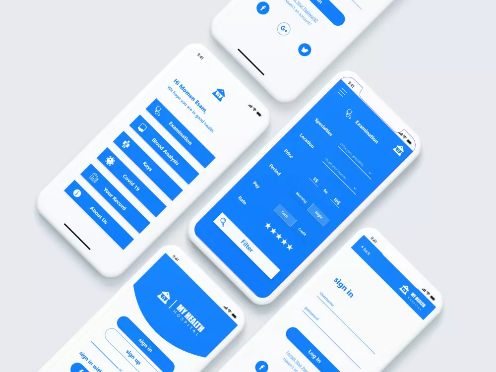 تصميم واجهات ويب وموبيل (UI/UX design)