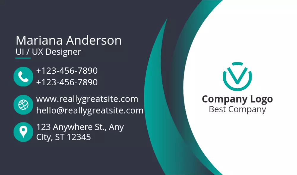 تصميم buissins card بطاقة عمل