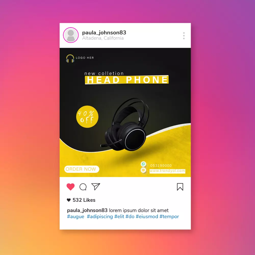 تصاميم السوشيال ميديا