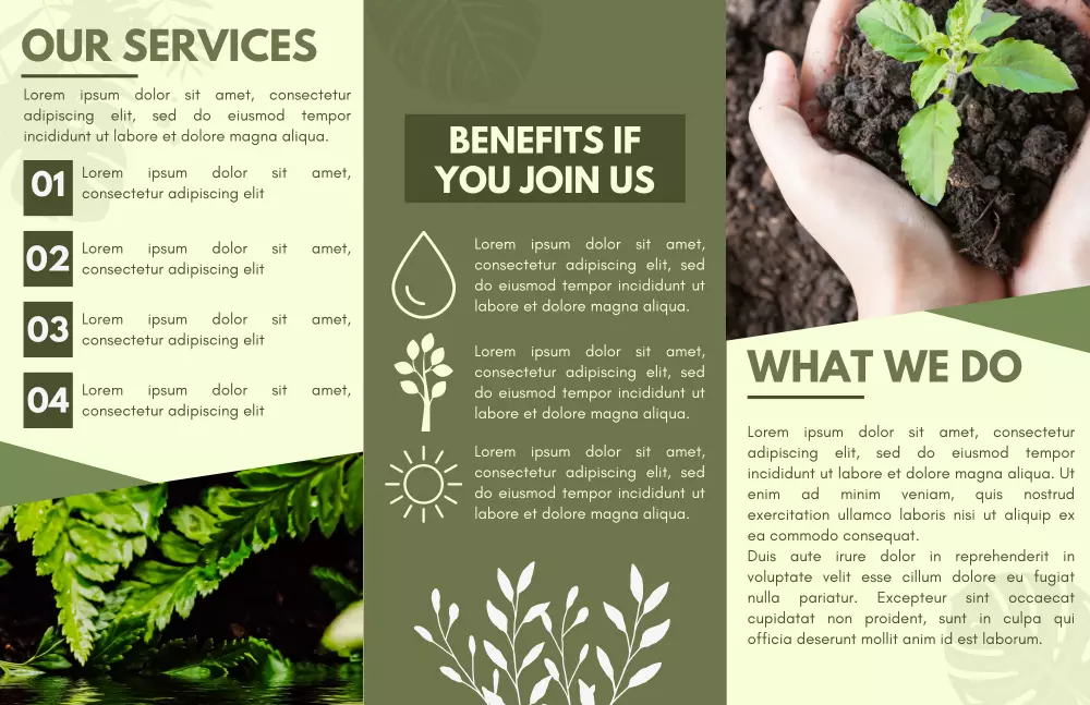 تصميم مطبوعات فلاير بروشور بزنس كارد الخ