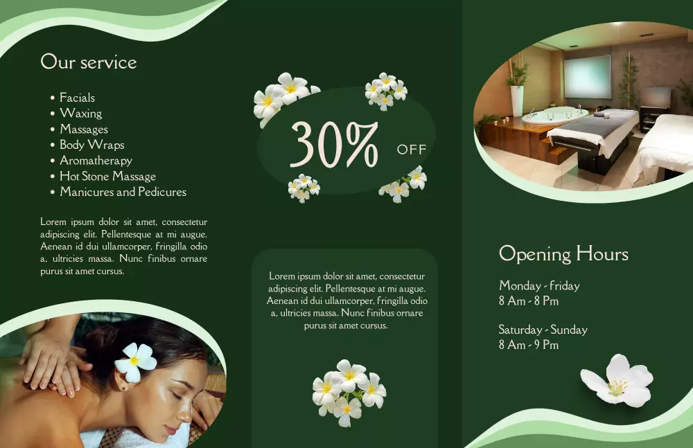 تصميم مطبوعات فلاير بروشور بزنس كارد الخ