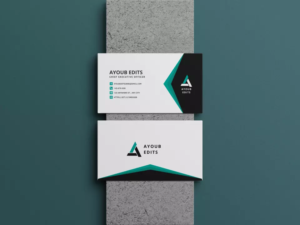 تصميم بطاقة أعمال "Business Card " احترافية حسب الطلب