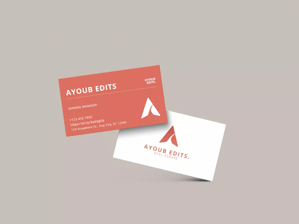 تصميم بطاقة أعمال "Business Card " احترافية حسب الطلب