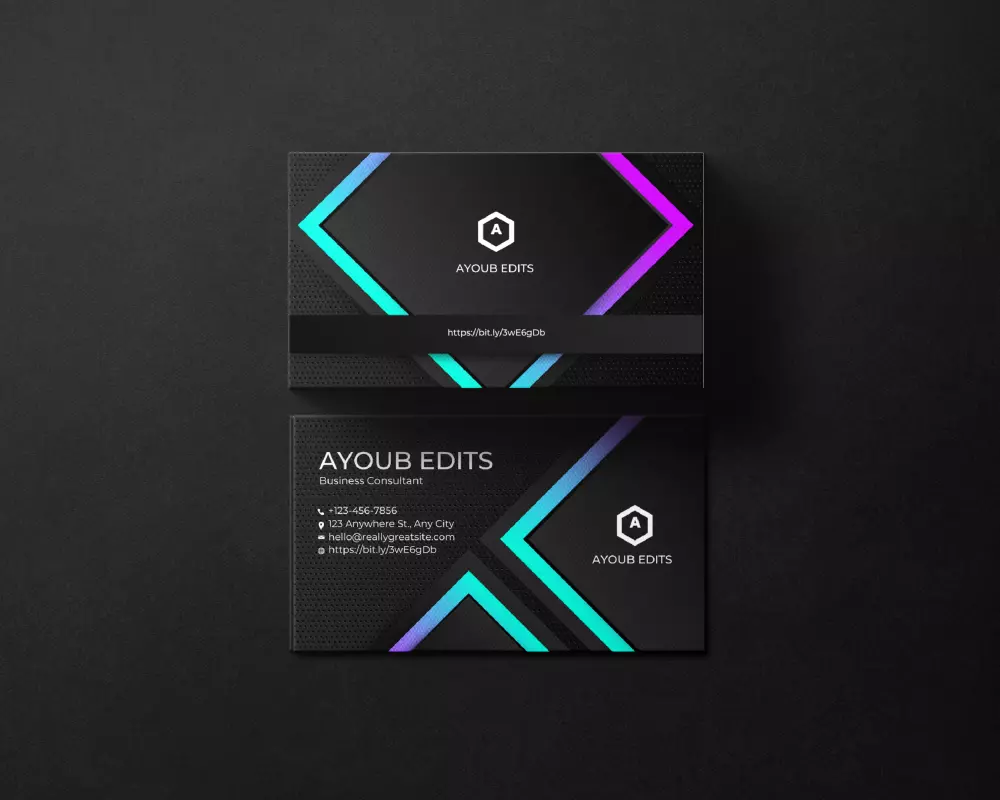 تصميم بطاقة أعمال "Business Card " احترافية حسب الطلب