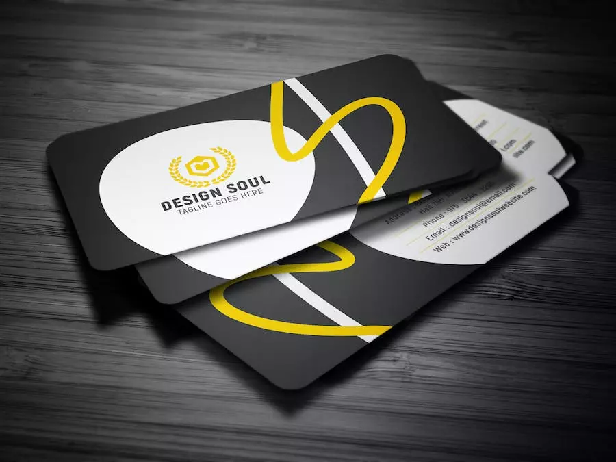 تصميم كروت شخصيه