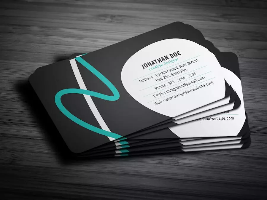 تصميم كروت شخصيه