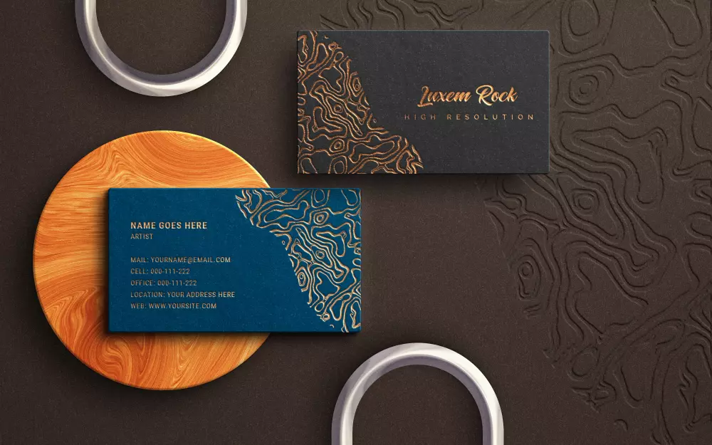 تصميم بطافات شخصية أو بطاقات شركات