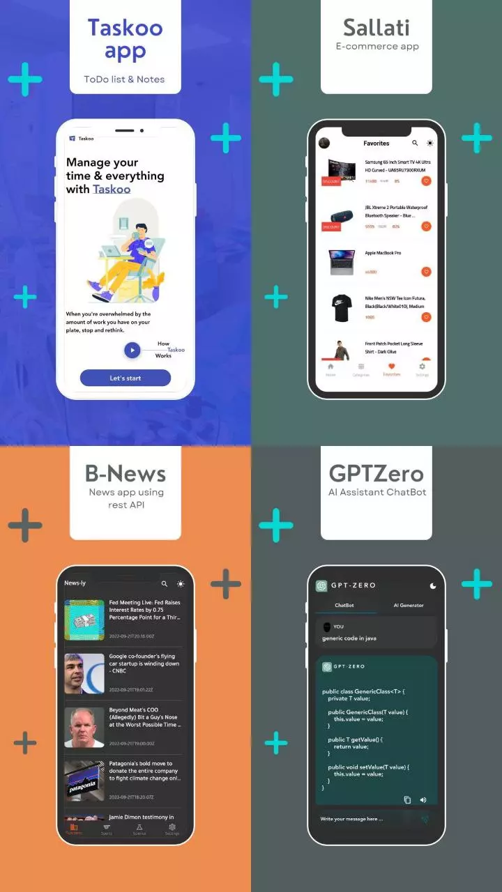 تصميم Template إحترافي لعرض تطبيقك على المتاجر Google Play & Apple Store