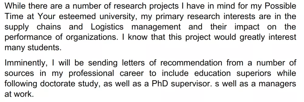 كتابة خطاب الدوافع أو الغرض من الدراسة (Personal statement)