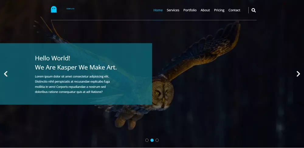 تصميم او برمجة موقع HTML+ CSS3 + JavaScript + BootStrap
