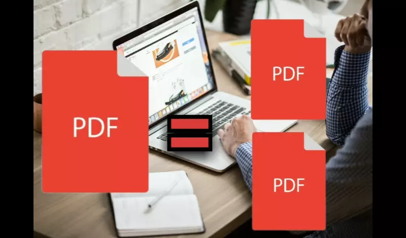 دمج العديد من ملفات ال pdf في ملف واحد او تقسيمه الي عدة ملفات