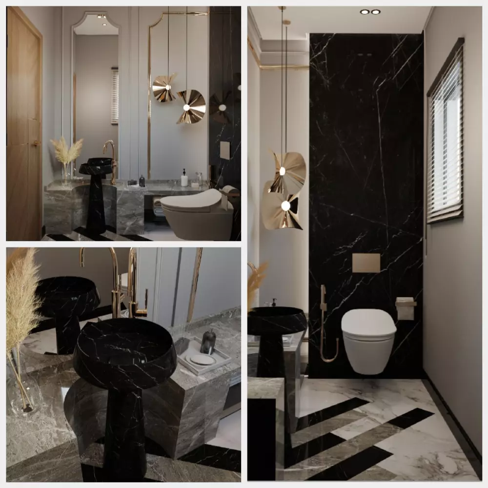 تصميمات معماريه خارجية و ديكورات داخلية بكفاءة عالية