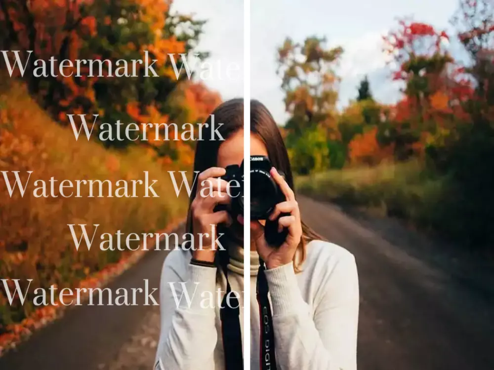 إزالة العلامة المائية من اي صورة بأحترافية