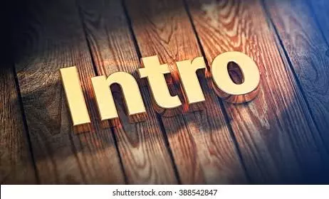 عمل انترو بطريقه جذابه