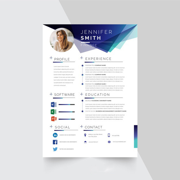 تصميم و كتابة سيرة ذاتية CV احترافية حسب ذوقك الخاص