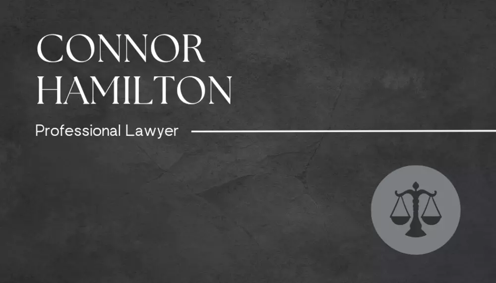 تصميم كرت لمحامي بشكل أحترافي