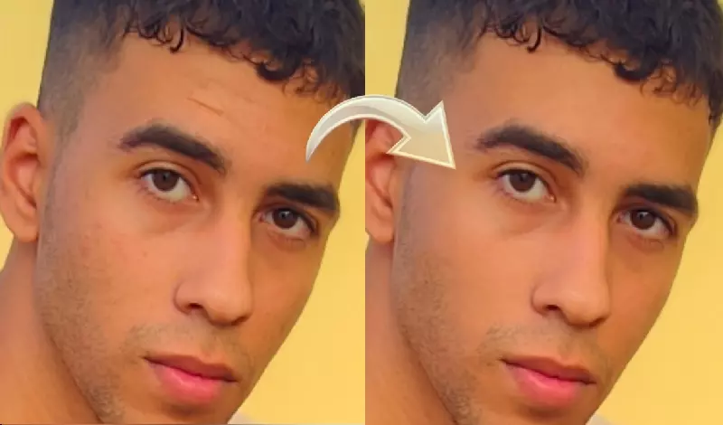 عمل retouch  للصور بشكل احترافي جدا