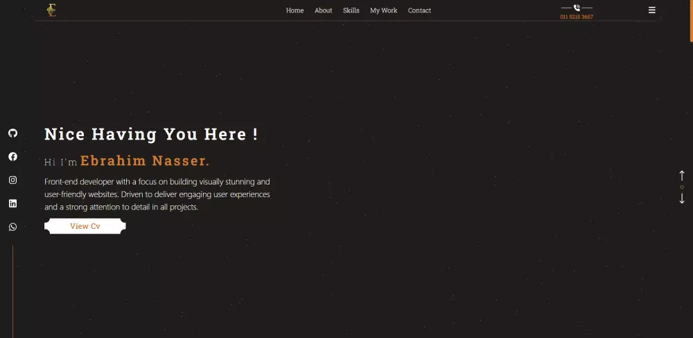 إنشاء موقع شخصي / Portfolio خاص لك او لشكرتك