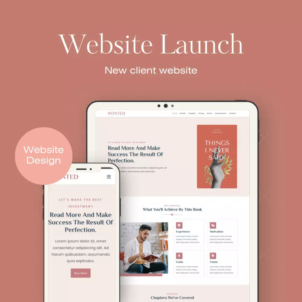 تصميم وجهات مواقع الويب - Html , CSS, Bootstrap