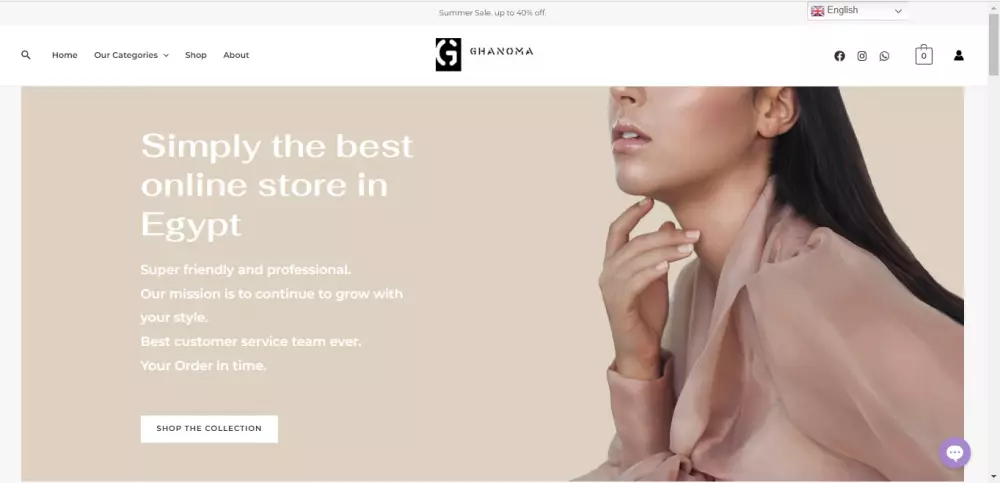 تصميم موقع ووردبريس شخصي او شركه او متجر الكتروني احترافي