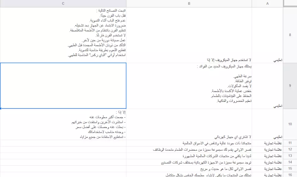 كتابة خطط محتوى ( تسويقي , تفاعلي , ترويجي ) سوشال ميديا