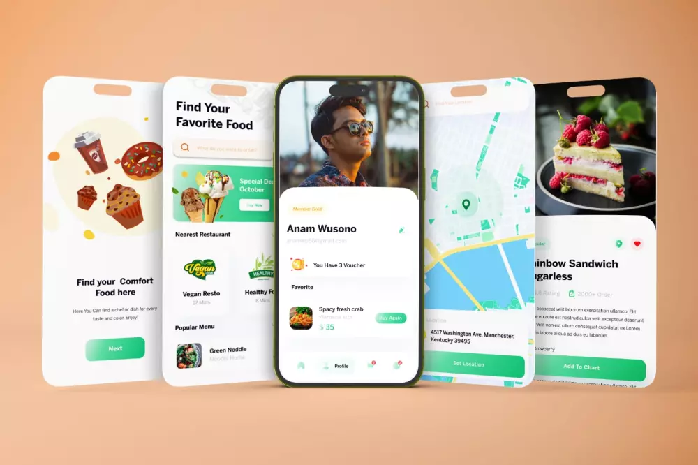 تحويل التصميم لمشروع Flutter