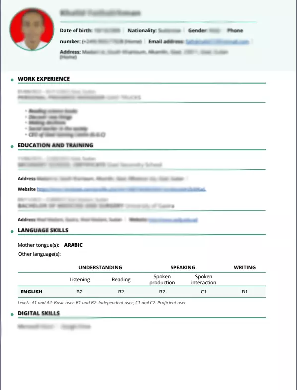 لفترة محدودة عمل CV إحترافي.