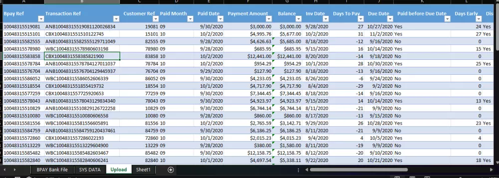 ادخال البيانات علي الاكسيل بطريقه احترافيه