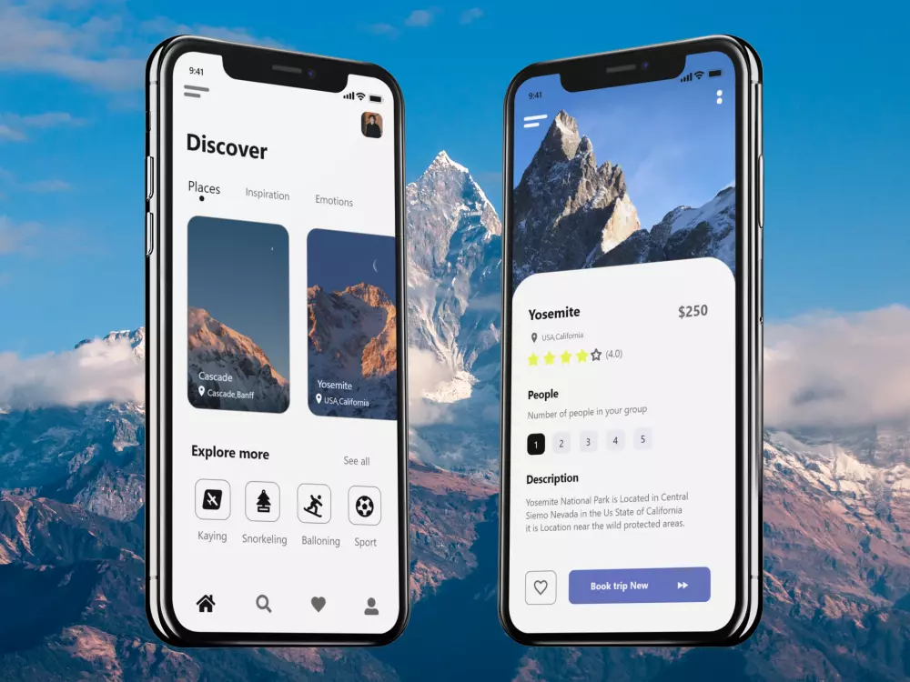 تصميم واجهة وتجربة المستخدم للويب و الهاتف  UX/UI Design