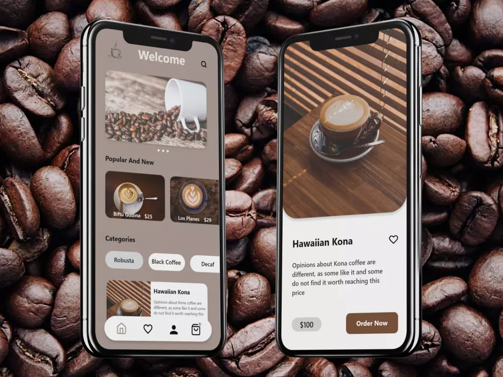 تصميم UX/UI Design(  شاشة تطبيق للموبايل  او صفحه موقع الويب)